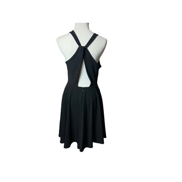 Lulu’s Black Flare Sexy Mini Dress. Sz M - Picture 3 of 3